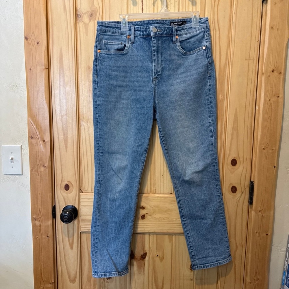 Blank NYC The Madison high rise Crop Tapered Jeans